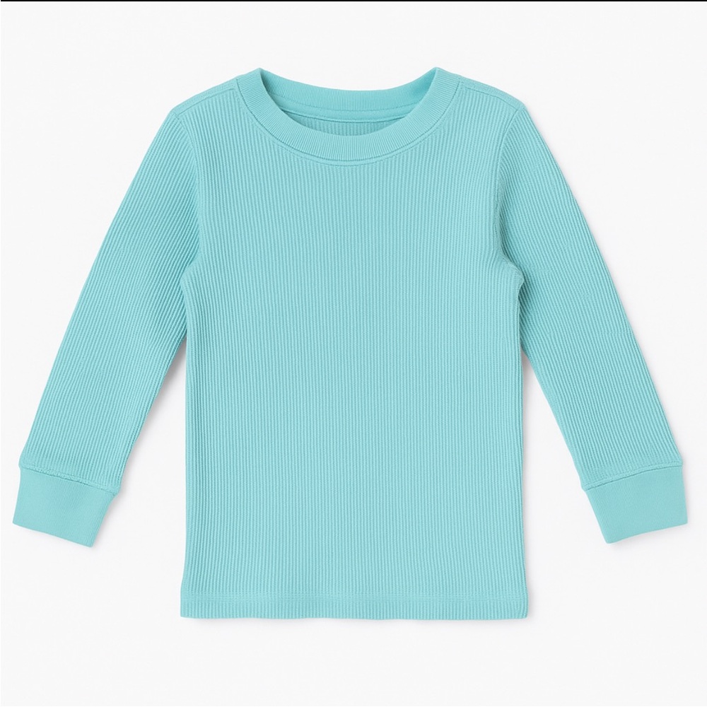 3T Cat & Jack Never Worn Aqua Teal Long Sleeve Tee